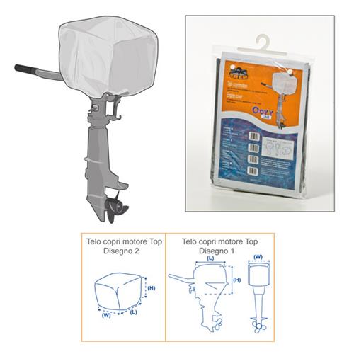 TELO COPRITESTA COVY LINE XL 75X45X75H CM