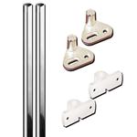 KIT ASTE DIAM 6MM PER PUSH-LOCK BIANCO