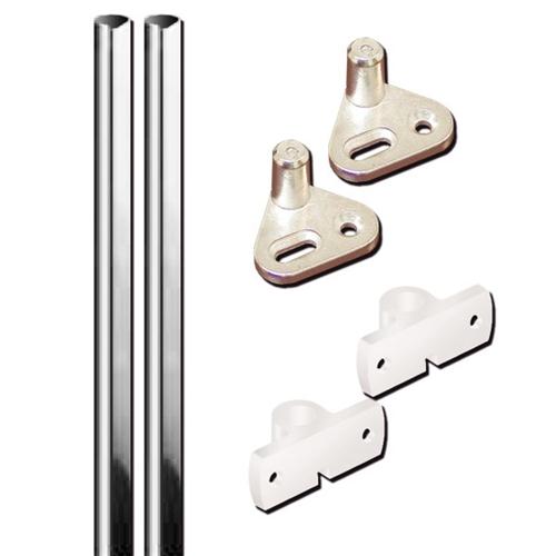 KIT ASTE DIAM 6MM PER PUSH-LOCK BIANCO