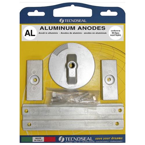 KIT ANODI MERCURY VERADO 4/OPTIMAX ALLUMINIO