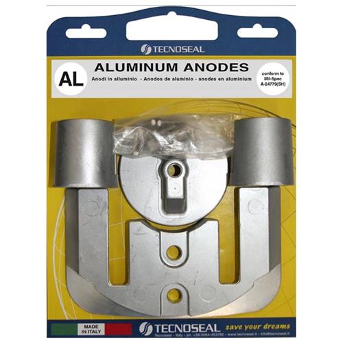 KIT ANODI MERCRUISER BRAVO II DAL 1999/BRAVO III DAL 1989 AL 2003 ALLUMINIO