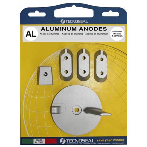 KIT ANODI YAMAHA 40-60 HP 4T ALLUMINIO