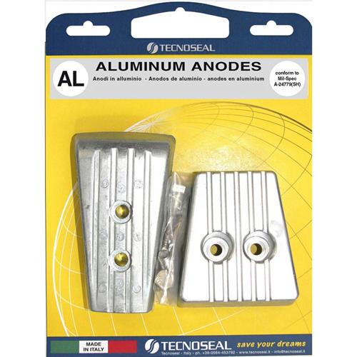 KIT ANODI VOLVO PENTA SX-A/DPS ALLUMINIO