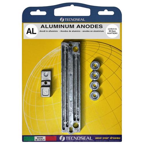 KIT ANODI SUZUKI 90-140 ALLUMINIO