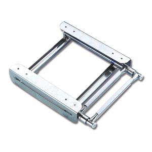 SCALETTA TELESCOPICA ESTRAIBILE A SCOMPARSA 4 GRADINI SOTTO PLANCIA