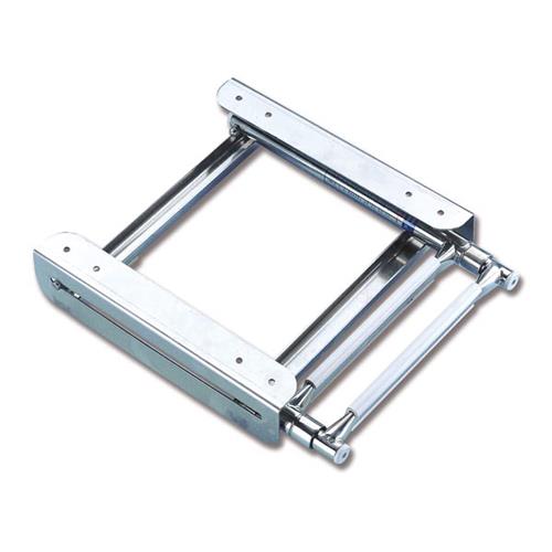 SCALETTA TELESCOPICA ESTRAIBILE A SCOMPARSA 4 GRADINI SOTTO PLANCIA