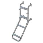 SCALETTA PIEGHEVOLE PER SPECCHIO DI POPPA INOX "CONFORT" 3 GRADINI