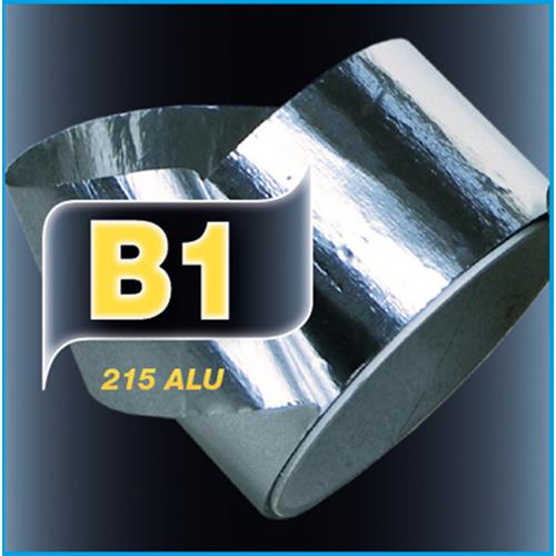 PROFILATO GRIGIO BUTILICO ALLUMINATO B1 0,6X75MMX10MT