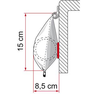TENDALINO CARAVANSTORE XL 310 ROYAL GREY 07740D01R