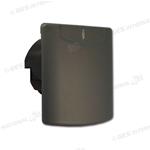 PRESA DI CORRENTE MASCHIO FISSA 230V FORO DIAMETRO 90MM SAGOMATA GRIGIO