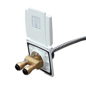 PRESA ESTERNA ACQUA CON MISCELATORE TUBO 150MM ATT. JHON GUEST 12MM