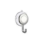 GANCIO SINGOLO A VENTOSA CROMATO