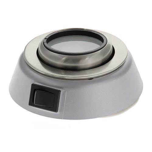 FARETTO 12V DA APPOGGIO LED Ø90MM ORIENTABILE 1,75W GRIGIO