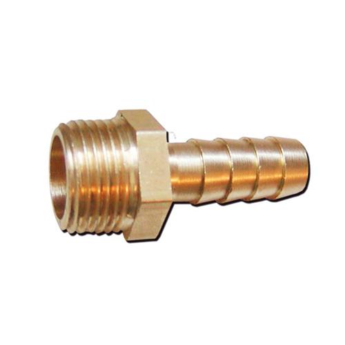 RACCORDO PORTAGOMMA IN OTTONE 10MM 3/8M