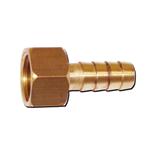 RACCORDO PORTAGOMMA IN OTTONE 10MM 3/8F