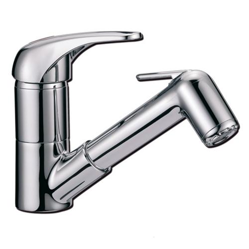 MISCELATORE MONOCOMANDO CON DOCCIA ESTRAIBILE