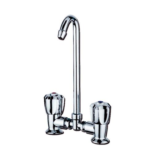 MISCELATORE A DUE MANOPOLE CON COLLO ABBATTIBILE