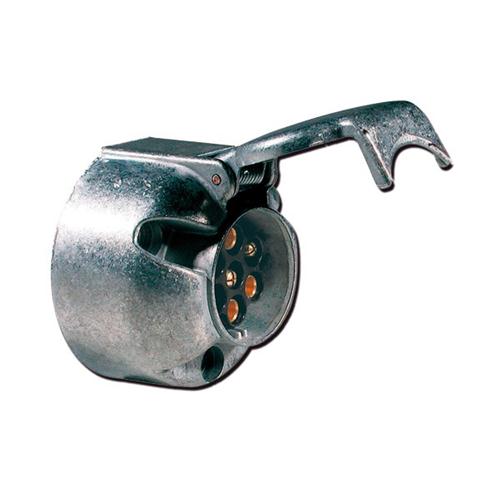 PRESA DI CORRENTE FISSA 7POLI ALLUMINIO