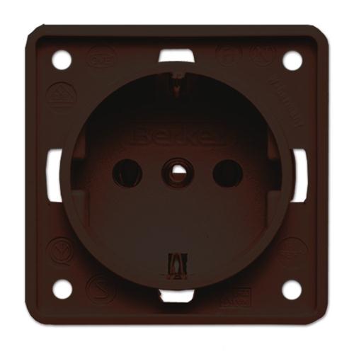 PRESA 230V SCHUKO MARRONE BERKER BMP22D/MA