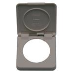 CORNICE UN MODULO CON COPERCHIO GRIGIO CHIARO BERKER