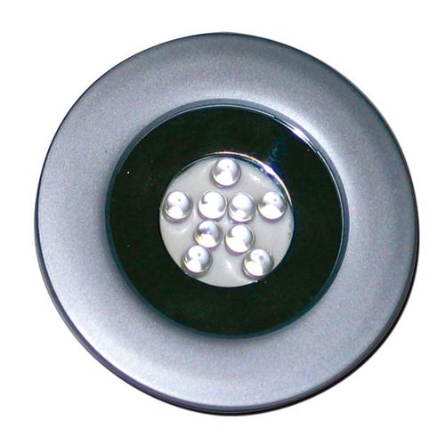 FARETTO 12V DA INCASSO LED Ø65MM SATINATO ABS