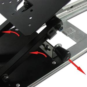 SUPPORTO PORTATELEVISORE LATERALE SCORREVOLE