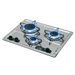 PIANO COTTURA A GAS CON 3 FUOCHI 1000+1900+3000W BURNY