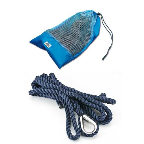 CIMA ORMEGGIO Ø MM.12 MATASSA 9MT "BALMORAL" BLU CON REDANCE