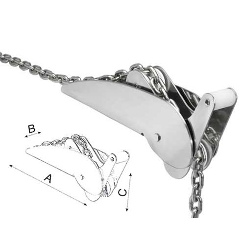 MUSONE DI PRUA WHALE 330X70X180MM