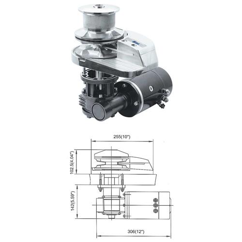 SALPA ANCORE AISI 316 1500WAT C/CAMPANA