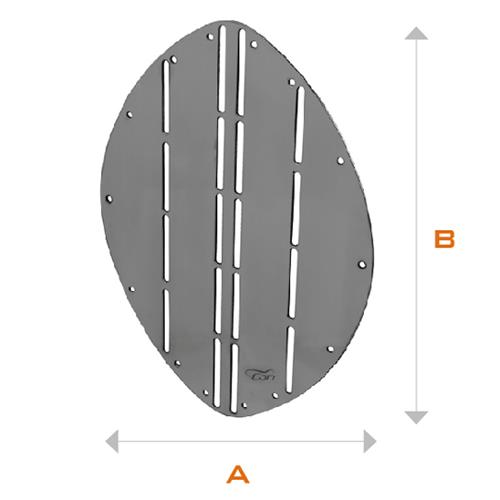 SCUDO PROTEGGI PRUA MOD.1 265X345MM