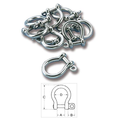 GRILLO INOX A LIRA Ø 6MM