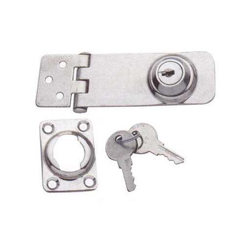 CERNIERA CON SERRATURA INOX 76X34MM