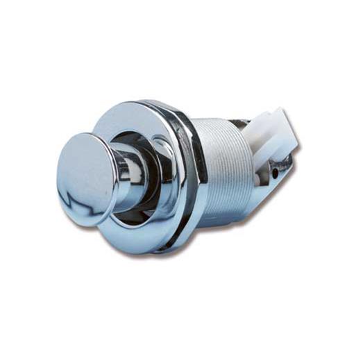 SERRATURA PER PORTELLI CON POMELLO CROMATO