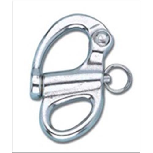 MOSCHETTONE INOX A OCCHIO FISSO 70MM