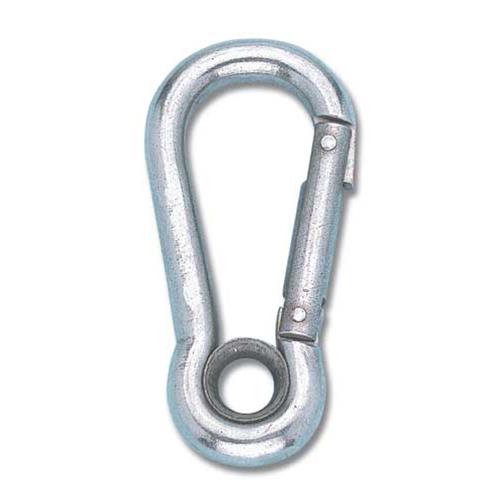 MOSCHETTONE INOX A PERA CON ANELLO Ø 7X70MM