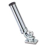 PORTACANNE OTTONE REGOLABILE CON BASE FISSAGGIO 100X65MM