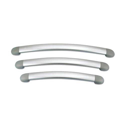 MANIGLIA TIENTIBENE ALLUMINIO TERMINALE GRIGIO 400MM