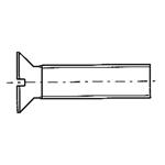 VITI INOX TESTA SVASATA TAGLIO Ø4X40MM 3PZ