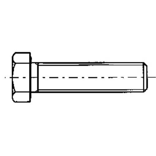 VITI INOX TESTA ESAGONALE Ø6X50MM 4PZ