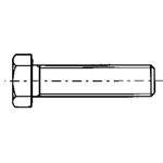 VITI INOX TESTA ESAGONALE Ø6X60MM 2PZ