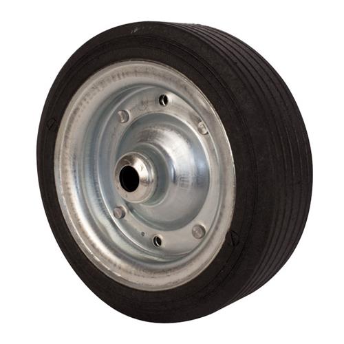 RUOTINO DI RICAMBIO GOMMA PIENA 255X80MM CERCHIO METALLO