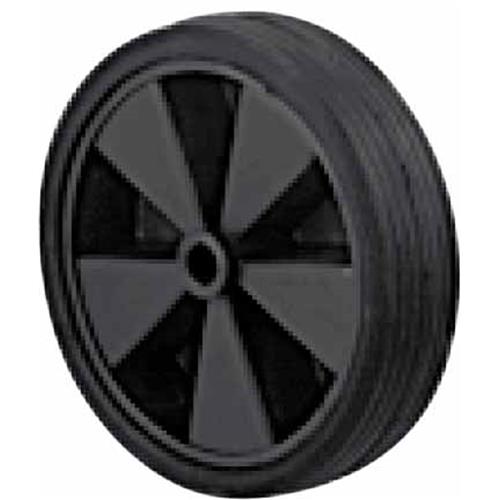 RUOTINO DI RICAMBIO GOMMA PIENA 245X70MM CERCHIO PLASTICA