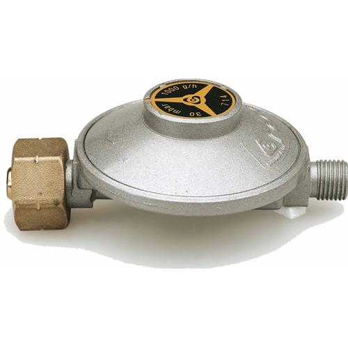 REGOLATORE GAS ORIZZONTALE USCITA FILETTATA