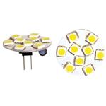 LAMPADA LED G4 180LUM 1,9W 12-24V ATTACCO POSTERIORE BLISTER 2PZ