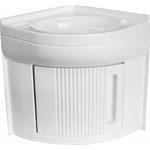 LAVELLO IN TERMOFORMATO A ANGOLO CON COLONNA 418XH510X418MM