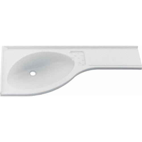 LAVELLO IN TERMOFORMATO SAGOMATO DX 840X375MM