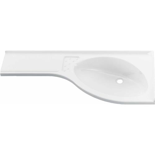 LAVELLO IN TERMOFORMATO SAGOMATO SX 840X375MM