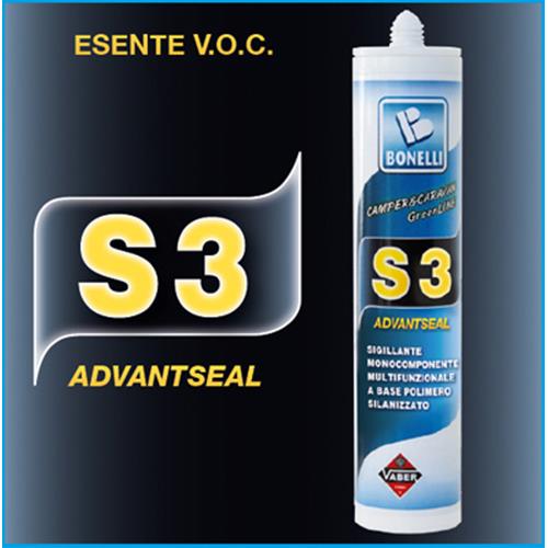 SIGILLANTE S3 ADVANTSEAL GRIGIO CARTUCCIA 290ML