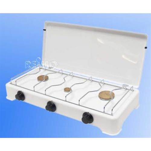 FORNELLO 3 FUOCHI BUTANO/PROPANO SMALTATO